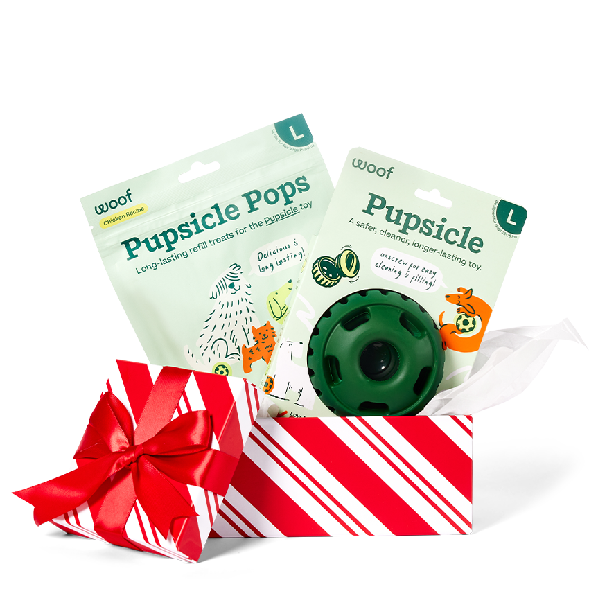 Woof woof pupsicle pops, delicious long lasting dog treats, refills for the  pupsicle, pre-made refill treats for dogs, natural ing