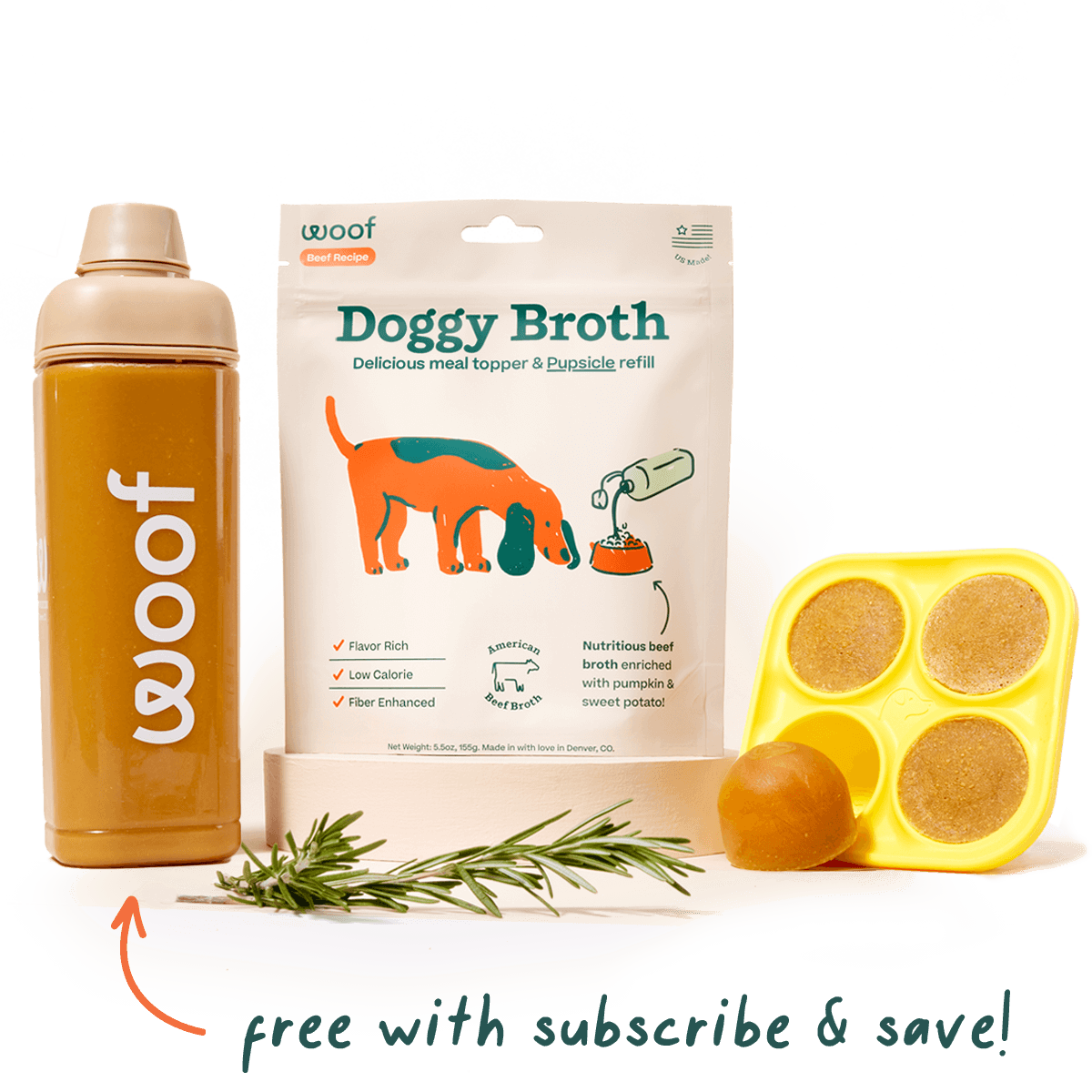 Woof Dog Broth Dog Bone Broth Powder Meal Topper woof-dog-broth-dog-bone-broth-powder-meal-topper