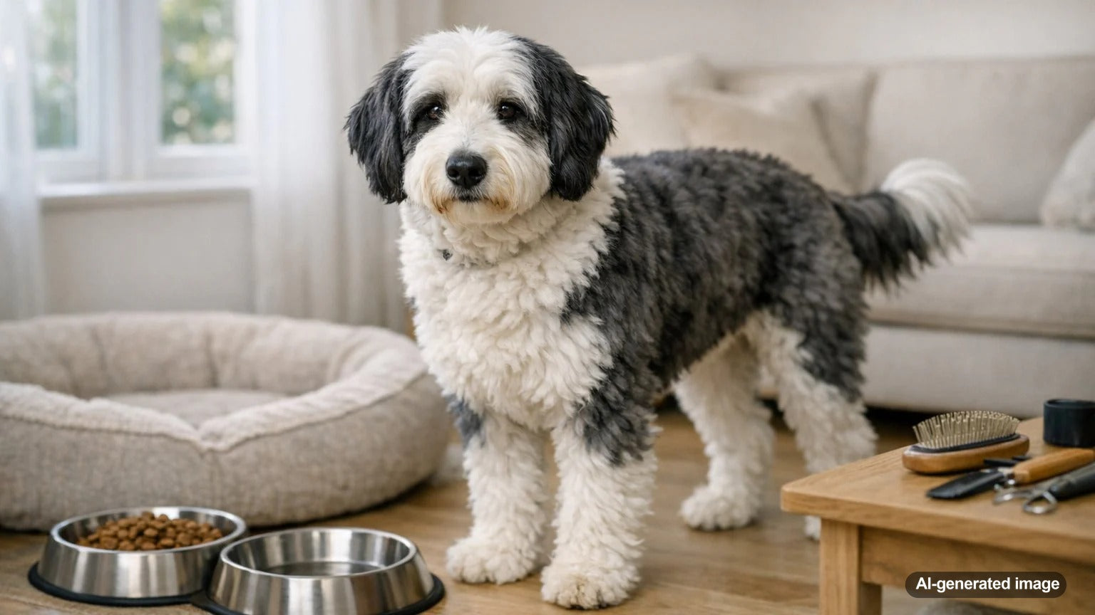 Designer Dog Breed Profile: Sheepadoodle - The Fluffy, Smart, Family-L ...