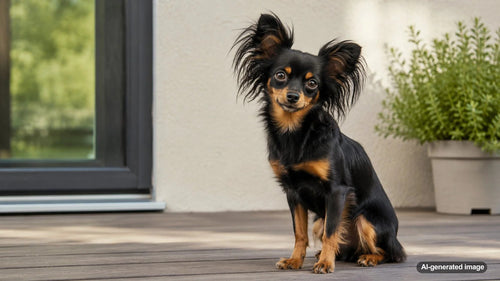 Russian Toy dog breed profile showing a tiny, elegant companion dog