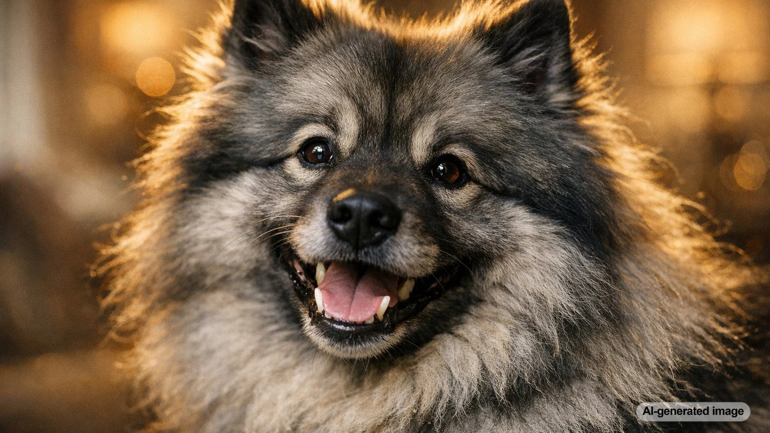 How a Keeshond's 