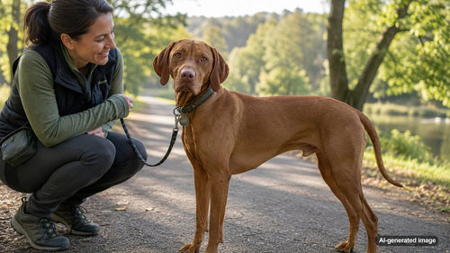 Happy dog at home showing signs it may need a more engaging daily routine