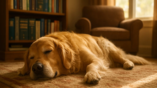 Why Does My Dog Snore - sleeping dog