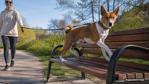 A cozy dog relaxing on a couch in its favorite assigned seating spot at home