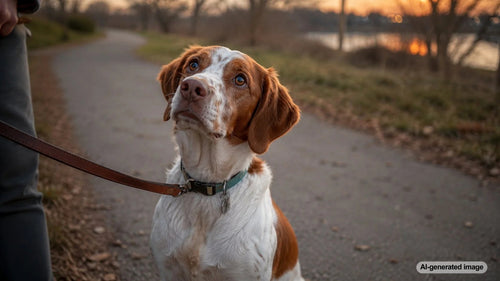 Dog relaxing at bedtime while following a calm nighttime routine with enrichment and comfort