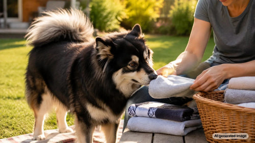 Why Your Dog Thinks Folding Laundry Is a Group Activity: What Their Helping, Stealing, and Sock-Grabbing Really Mean