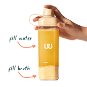 Broth Bottle with subscription