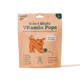  WOOF Pupsicle Pops, Delicious Long Lasting Dog Treats, Refills  for The Pupsicle, Pre-Made Dog Treats for Dogs, Natural Ingredients,  Low-Mess Chicken Pet Treats - Large Pops - 7 Count : Grocery
