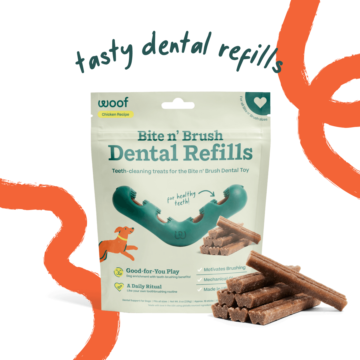 Bite n' Brush Refills