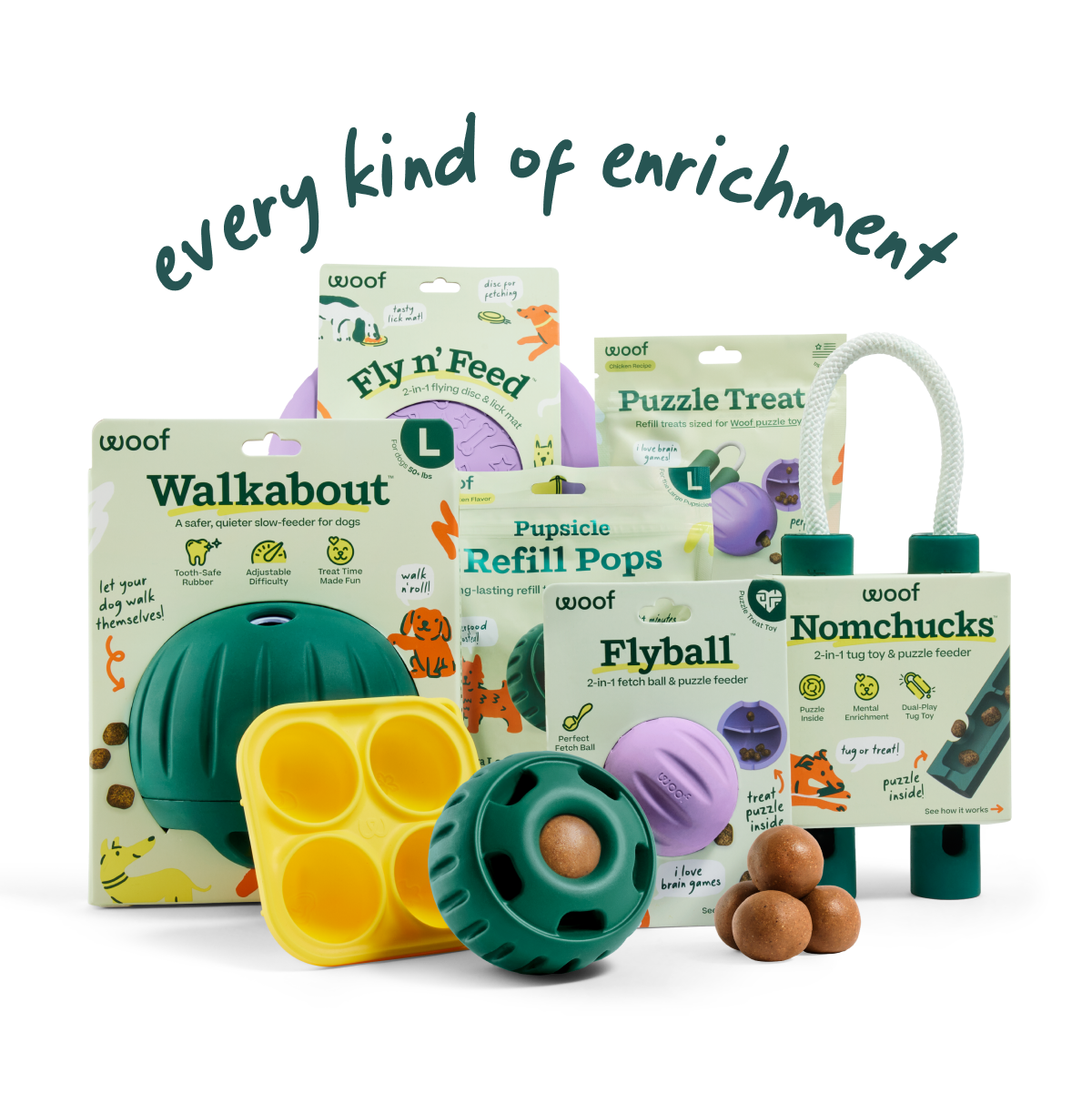 Healthier Enrichment Pack – Woof