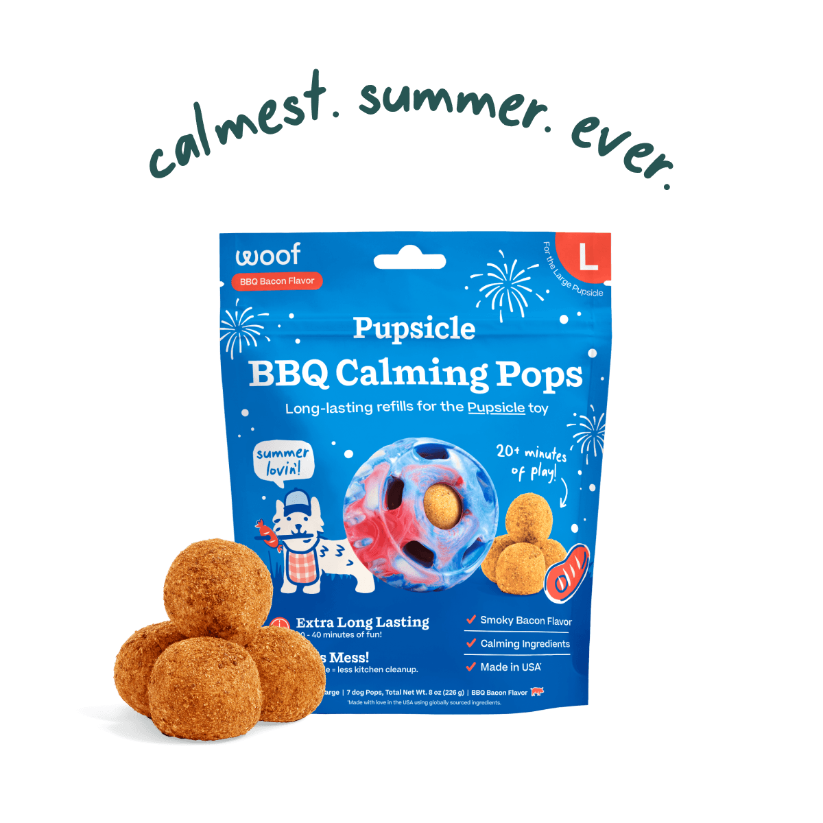 BBQ Calming Pops