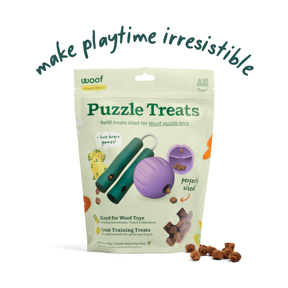 Woof Puzzle Treats