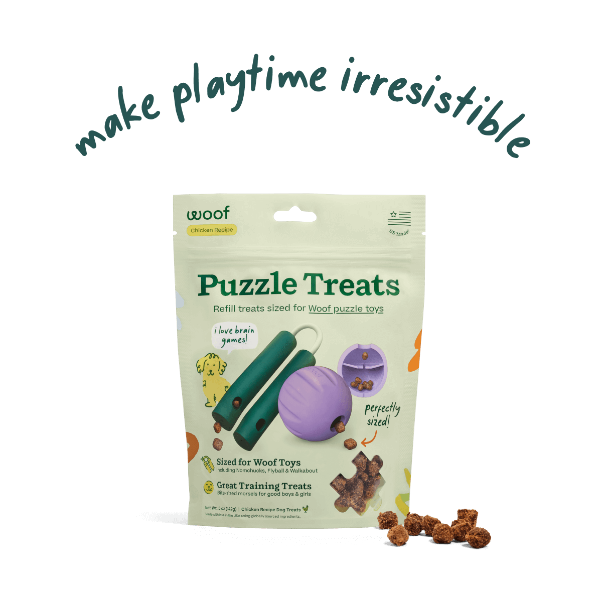 Woof Puzzle Treats