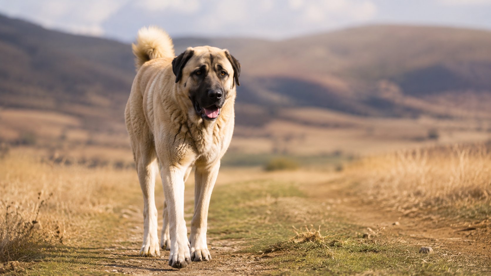Anatolian Shepherd dog breed profile hero image showing a strong, loyal guardian dog in a natural outdoor setting representing the Anatolian Shepherd breed characteristics