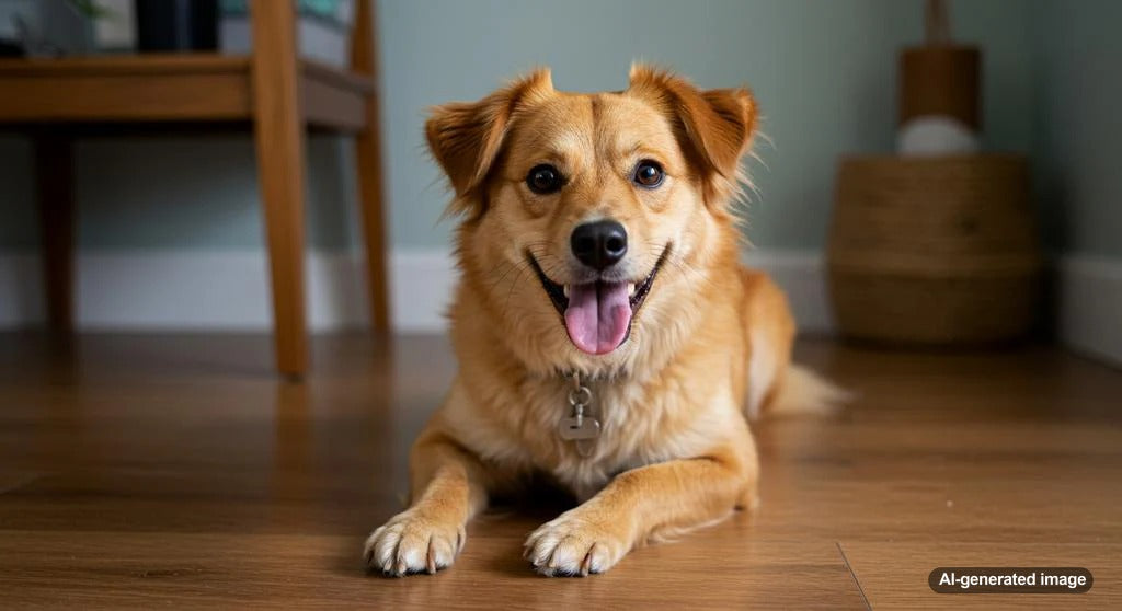A dog playing with an interactive toy, showcasing the importance of such toys in canine development.